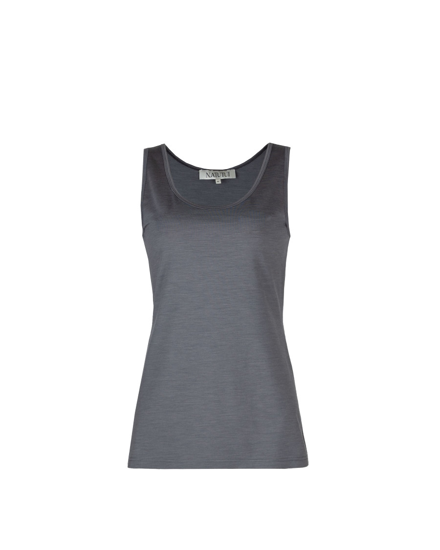 Merino wool sleeveless tank top