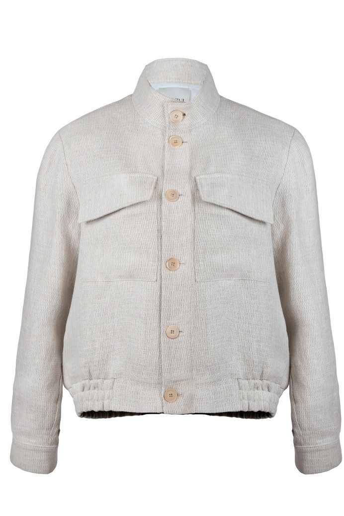 Lininis bomberis švarkelis