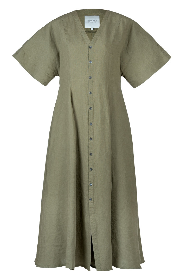 Linen long dress