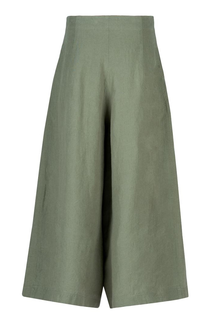 Linen long shorts