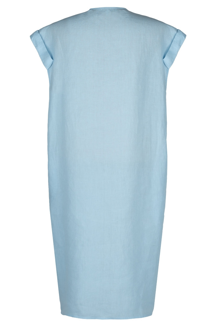 Midi-Kleid aus Leinen