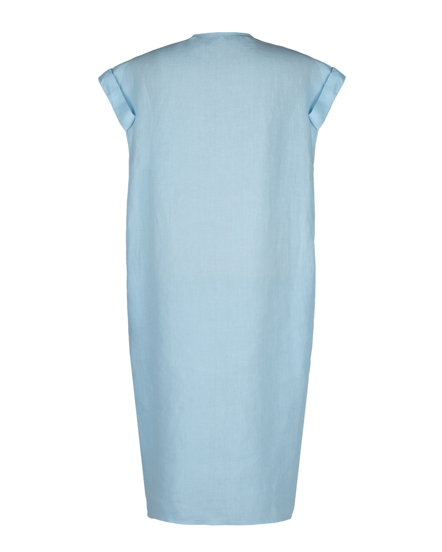 Midi-Kleid aus Leinen