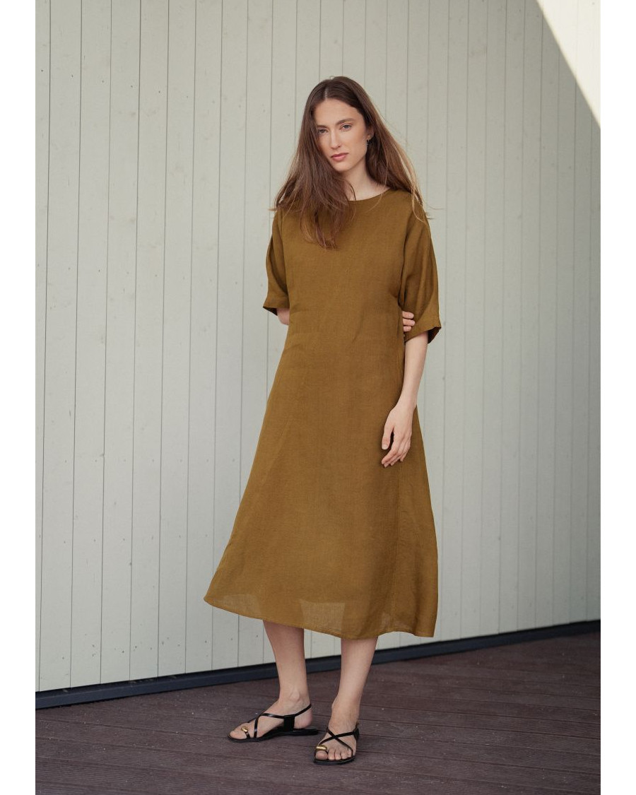 Linen long dress