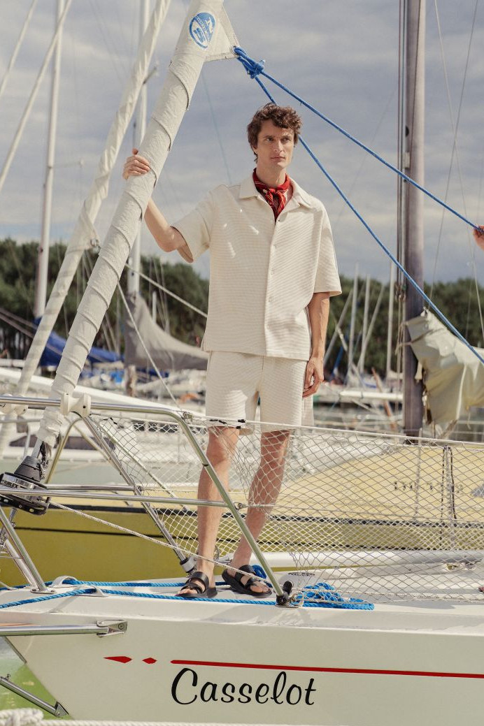 Kurzärmeliges Baumwollhemd