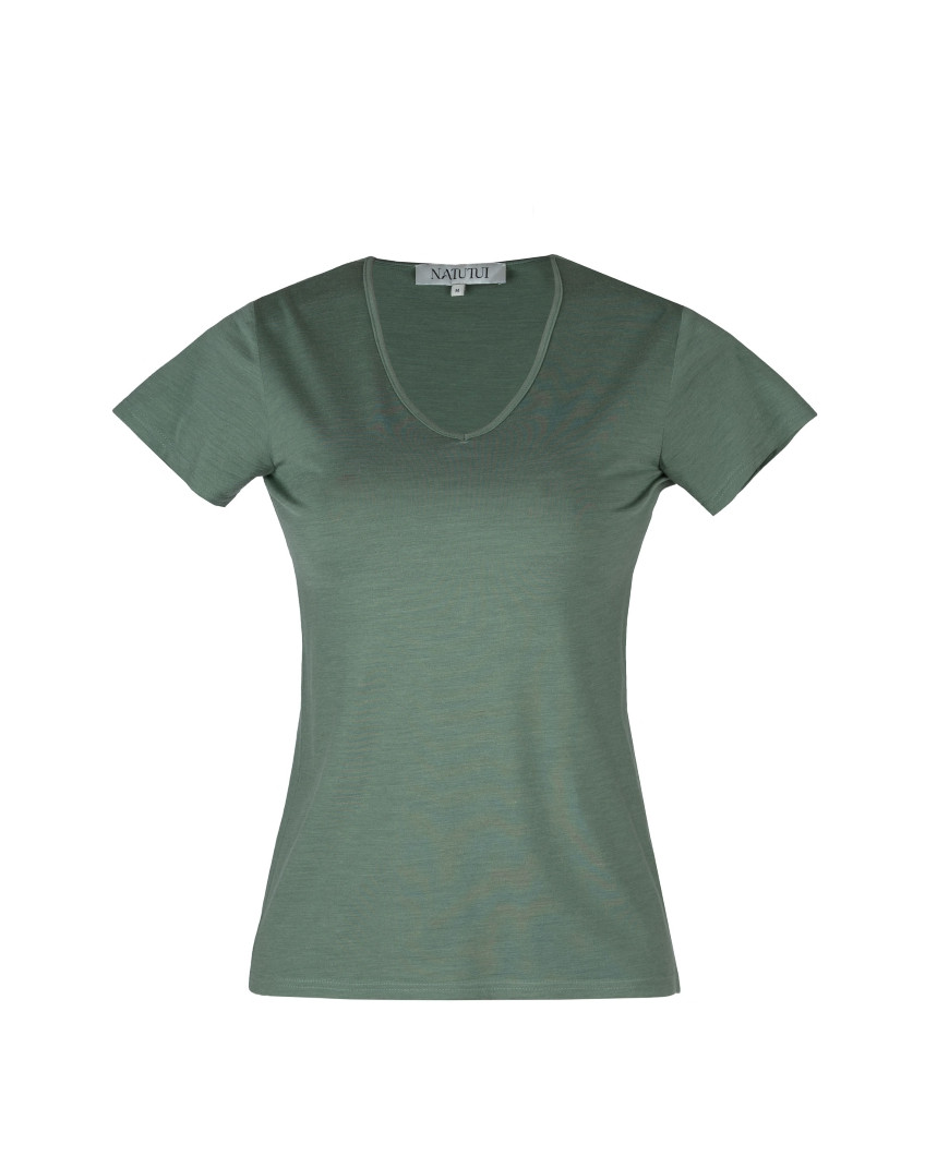 T-Shirt aus Merinowolle