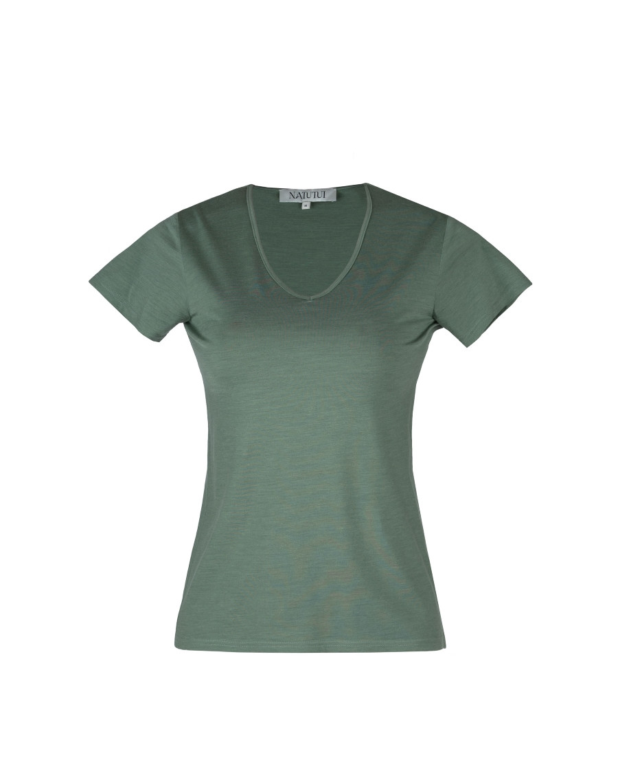 T-Shirt aus Merinowolle