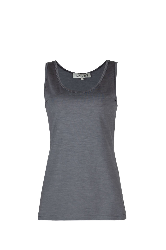 Merino wool sleeveless tank top