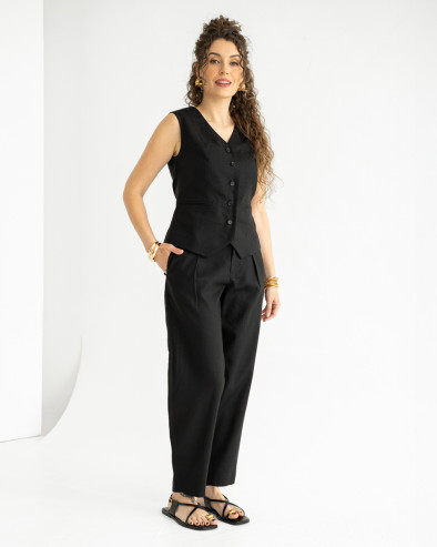 Linen vest