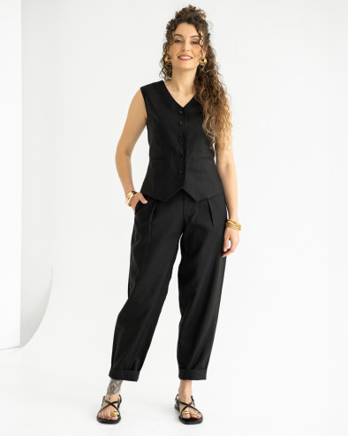 Linen vest