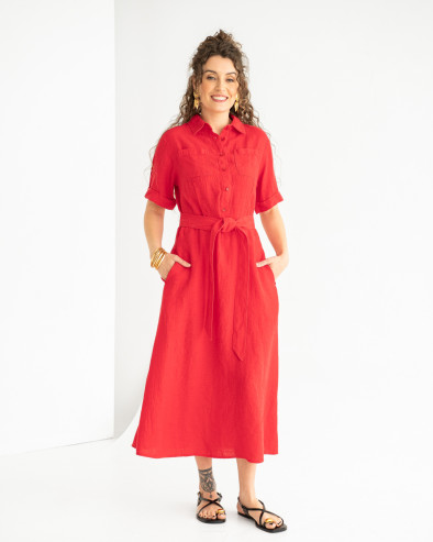 Linen dress